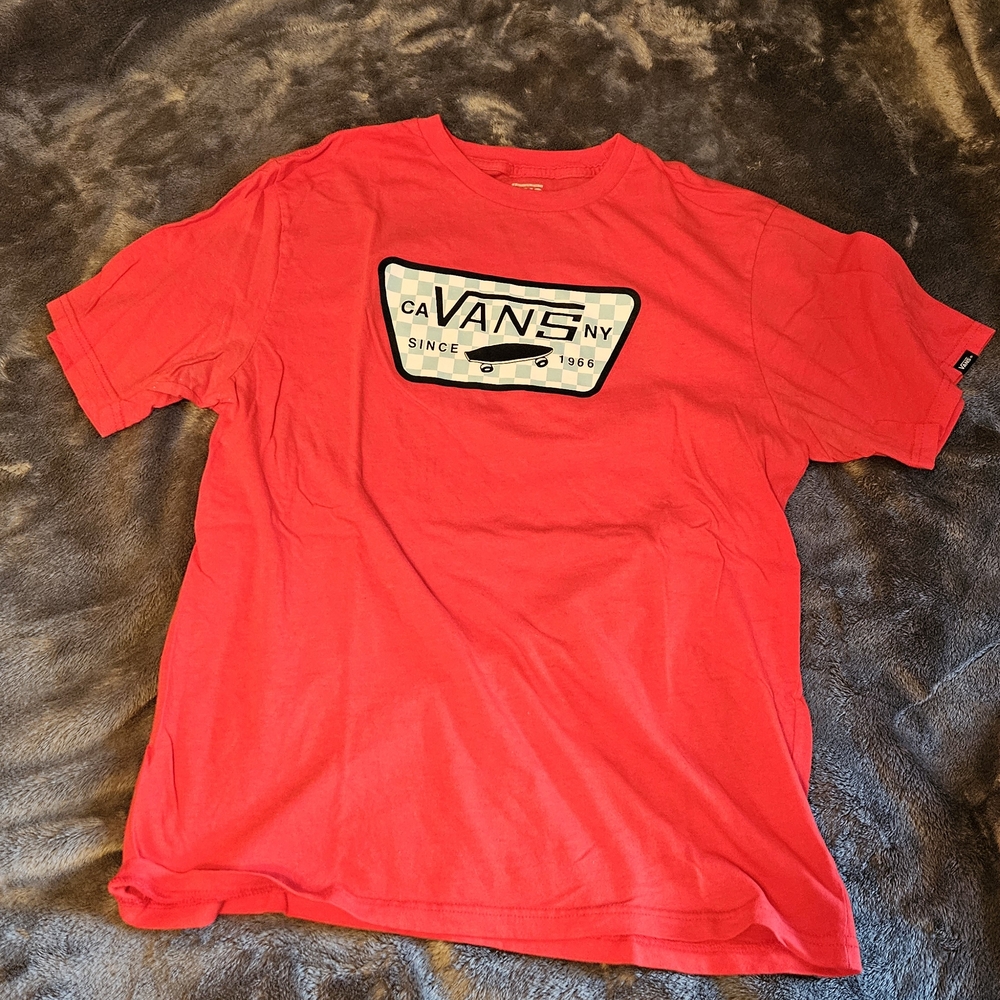 Vans Red Graphic T-Shirt
